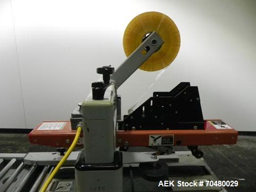 Used 3M-Matic Model 200A Top Only Adjustable Case Sealer. Up to 40 cases per minute, minimum case size 6" wide x 4.75" high x 6"' long, maximum case size 21.5" wide x 24.5" to 28.5" high x unlimited ...