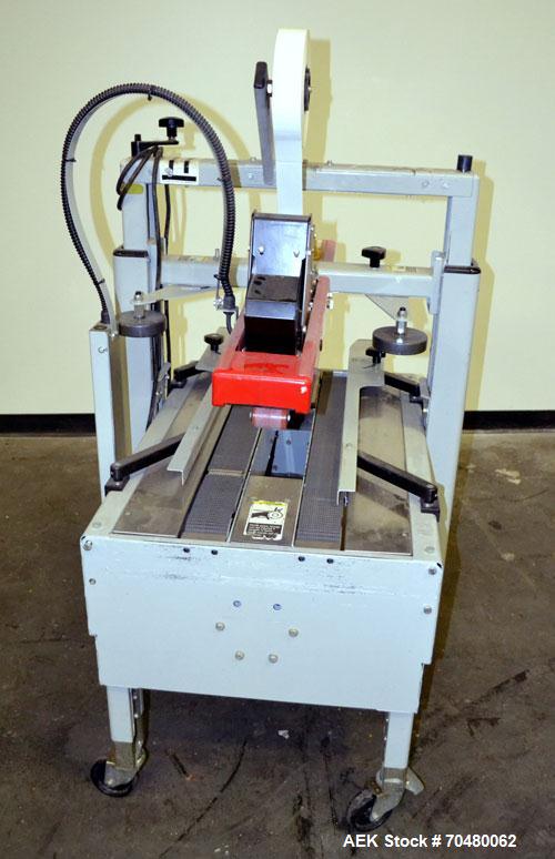 Used 3M-Matic Model 200A Top Only Adjustable Case Sealer. Up to 40 cases per minute, minimum case size 6” wide x 4.75” high x 6”' long, maximum case size 21.5” wide x 24.5” to 28.5” high x unlimited ...