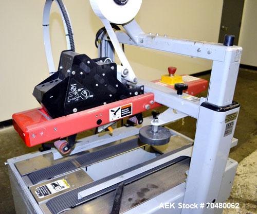 Used 3M-Matic Model 200A Top Only Adjustable Case Sealer. Up to 40 cases per minute, minimum case size 6” wide x 4.75” high x 6”' long, maximum case size 21.5” wide x 24.5” to 28.5” high x unlimited ...