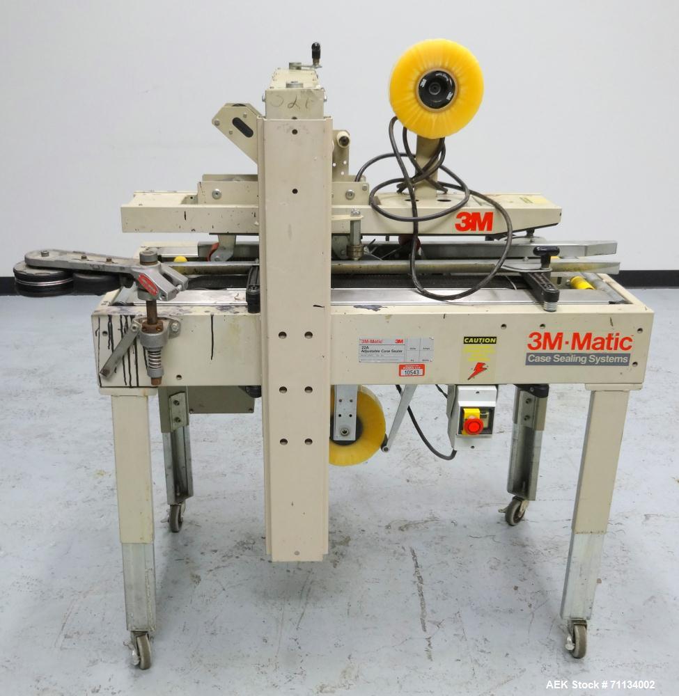 Used 3M-Matic 22A Model 28600 Adjustable Top & Bottom Case Taper
