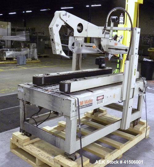 Used- 3M-Matic Top Only Adjustable Case Sealer, Model 12AF, Type 48800, Carbon Steel. Capable of speeds up to 26 cases per m...