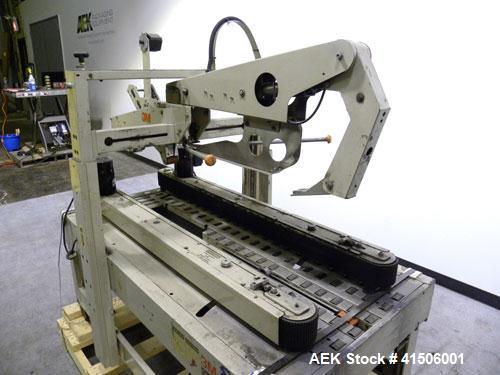 Used 3M-Matic Top Only Adjustable Case Sealer, Model 12AF, Type 48800, Carbon Steel. Capable of speeds up to 26 cases per minute. Minimum case size 6" wide x 4.75" high x 6" long, maximum case size 2...