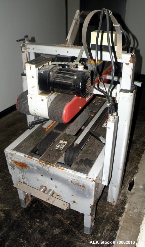 Used 3M-Matic Top Only Adjustable Case Sealer, Model 700A, Type 29200, Carbon Steel. Up to 30 cases per minute. Case size range: length 6 to unlimited, width 6 to 21-1/2, height 4-3/4 to 24-1/2. Manu...