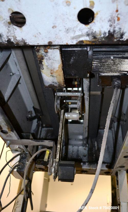 Used 3M-Matic Top and Bottom Adjustable Case Sealer, Model 700A, Type 29200, Carbon Steel. Up to 30 cases per minute. Case size range:  length 6’’ to unlimited, width 6’’ to 21-1/2’’, height 4-3/4’’ ...