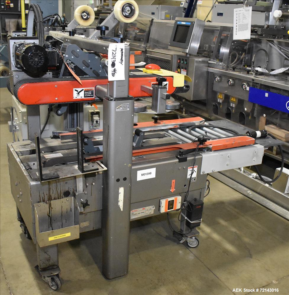 Used- 3M-Matic Model 700A Adjustable Top and Bottom Case Sealer.