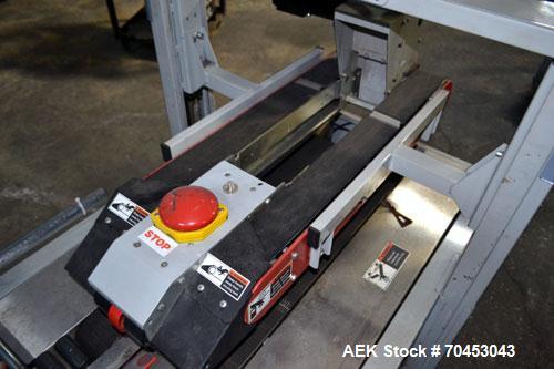 Used 3M-Matic Top & Bottom Adjustable Case Sealer, Model 700RKS, Type 19300, Carbon Steel. Up to 15 cases per minute, minimum case size 7” wide x 4.75” high x 6” long, maximum case size 25.5” wide x ...