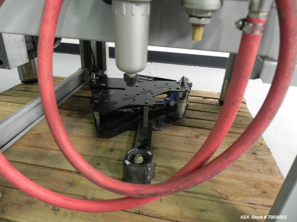 Used 3M-Matic Model 700RKS Top random Case Sealer. 3" top tape head. Capable of speeds up to 15 cases per minute. Case size range: (width) 7" - 25.5" (length) 6" - unlimited (Height) 4.75" - 25.5". T...