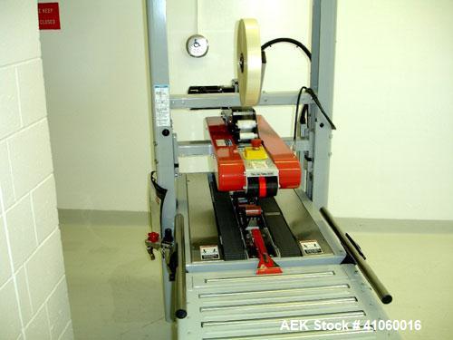 Used 3M Top and Bottom Case Taper, Model 700R, Type 39600. Maximum 2" wide Top and bottom tape heads, 115 volt, serial #11182.