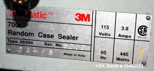 Used 3M 700R-29200 Semi-Auto Adjustable Top Case Taper