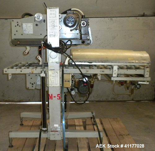 Used 3M-Matic Top and Bottom Random Case Sealer, model 7R, type 176, carbon steel. Up to 10 cases per minute. Case size range: length 6’’ to unlimited, width 5.6’’ to 20.7’’, height 5.2’’ to 19.8’’. ...