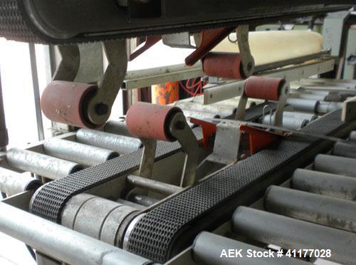 Used 3M-Matic Top and Bottom Random Case Sealer, model 7R, type 176, carbon steel. Up to 10 cases per minute. Case size range: length 6’’ to unlimited, width 5.6’’ to 20.7’’, height 5.2’’ to 19.8’’. ...