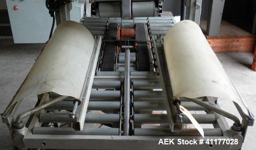 Used 3M-Matic Top and Bottom Random Case Sealer, model 7R, type 176, carbon steel. Up to 10 cases per minute. Case size range: length 6’’ to unlimited, width 5.6’’ to 20.7’’, height 5.2’’ to 19.8’’. ...