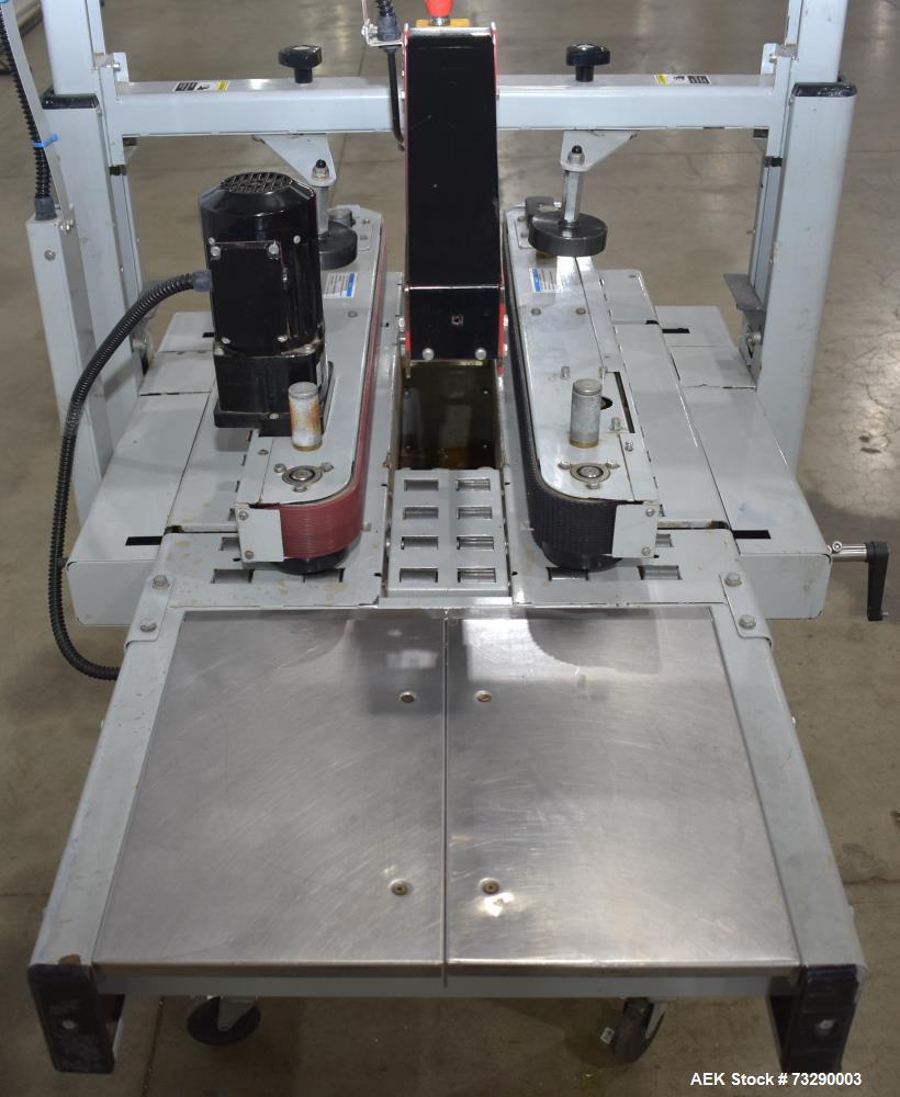 Used 3M Model 800 ASB (Type 29600) Adjustable Top and Bottom Case Sealer - 2" Wide Tape Head