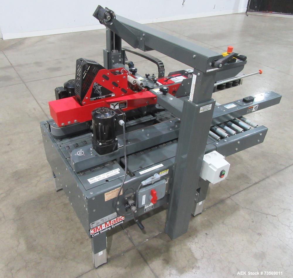 Used 3M-Matic 8000A Adjustable Case Sealer – AccuGlide Taping Head, 40 CPM (2019)