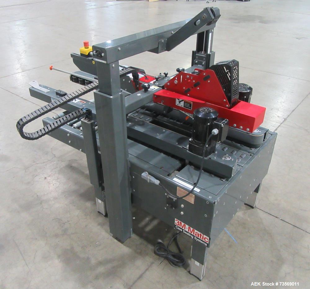 Used 3M-Matic 8000A Adjustable Case Sealer – AccuGlide Taping Head, 40 CPM (2019)