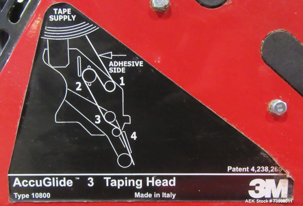 Used 3M-Matic 8000A Adjustable Case Sealer – AccuGlide Taping Head, 40 CPM (2019)