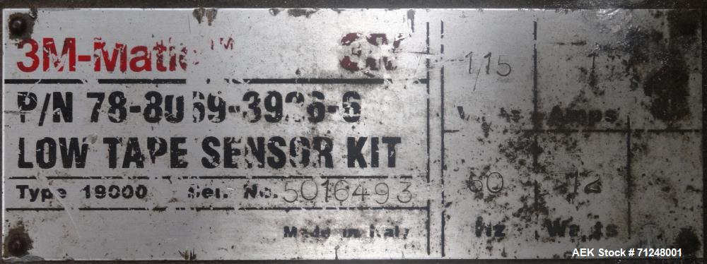 Used 3M Model 800af Adjustable Case Sealer