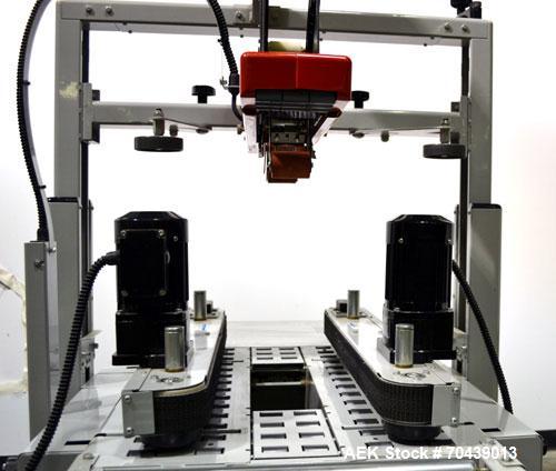 Used 3M-Matic 800A Top Only Adjustable Case Sealer, Type 39600, Carbon Steel. Capable of speeds up to 40 cases per minute. Box capacities Length 6" to unlimited, Width 4.5’’ to 21.5’’, Height 4.75’’ ...