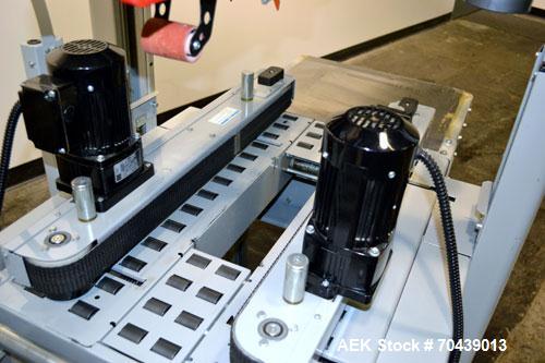 Used 3M-Matic 800A Top Only Adjustable Case Sealer, Type 39600, Carbon Steel. Capable of speeds up to 40 cases per minute. Box capacities Length 6" to unlimited, Width 4.5’’ to 21.5’’, Height 4.75’’ ...