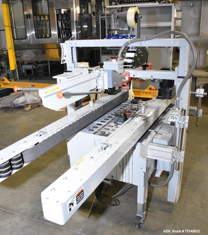 Used 3M-Matic Automatic Top and Bottom Case Sealer, Model 800asb