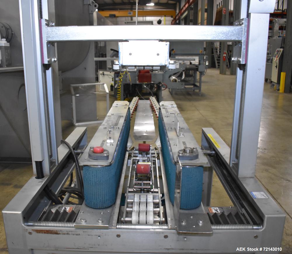 Used- Belcor Semi-Automatic Uniform Top and Bottom Case Sealer, Model 150SF