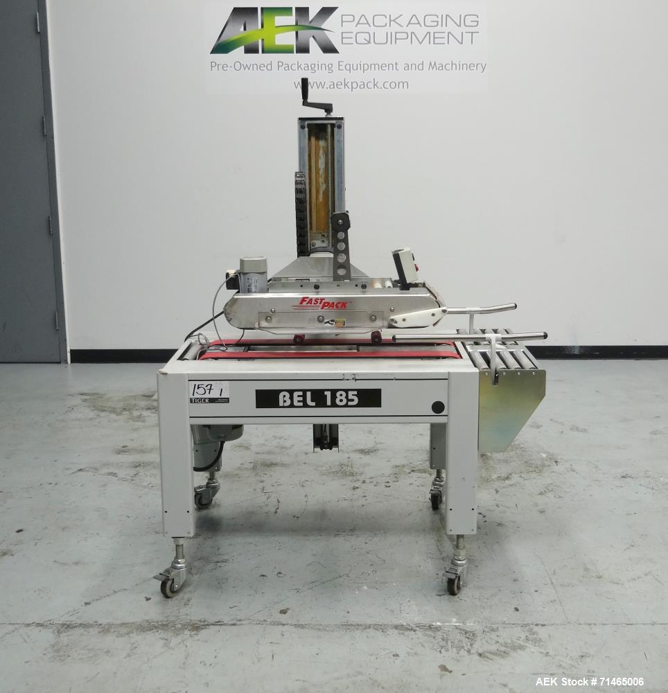 Used Belcor (Wexxar) Model 185 Automatic Top Case Tape Sealer