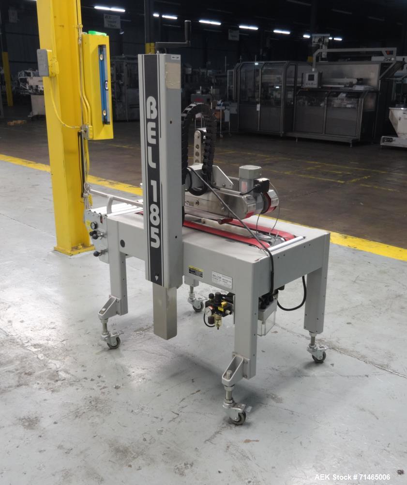 Used Belcor (Wexxar) Model 185 Automatic Top Case Tape Sealer