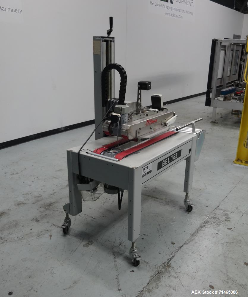 Used Belcor (Wexxar) Model 185 Automatic Top Case Tape Sealer