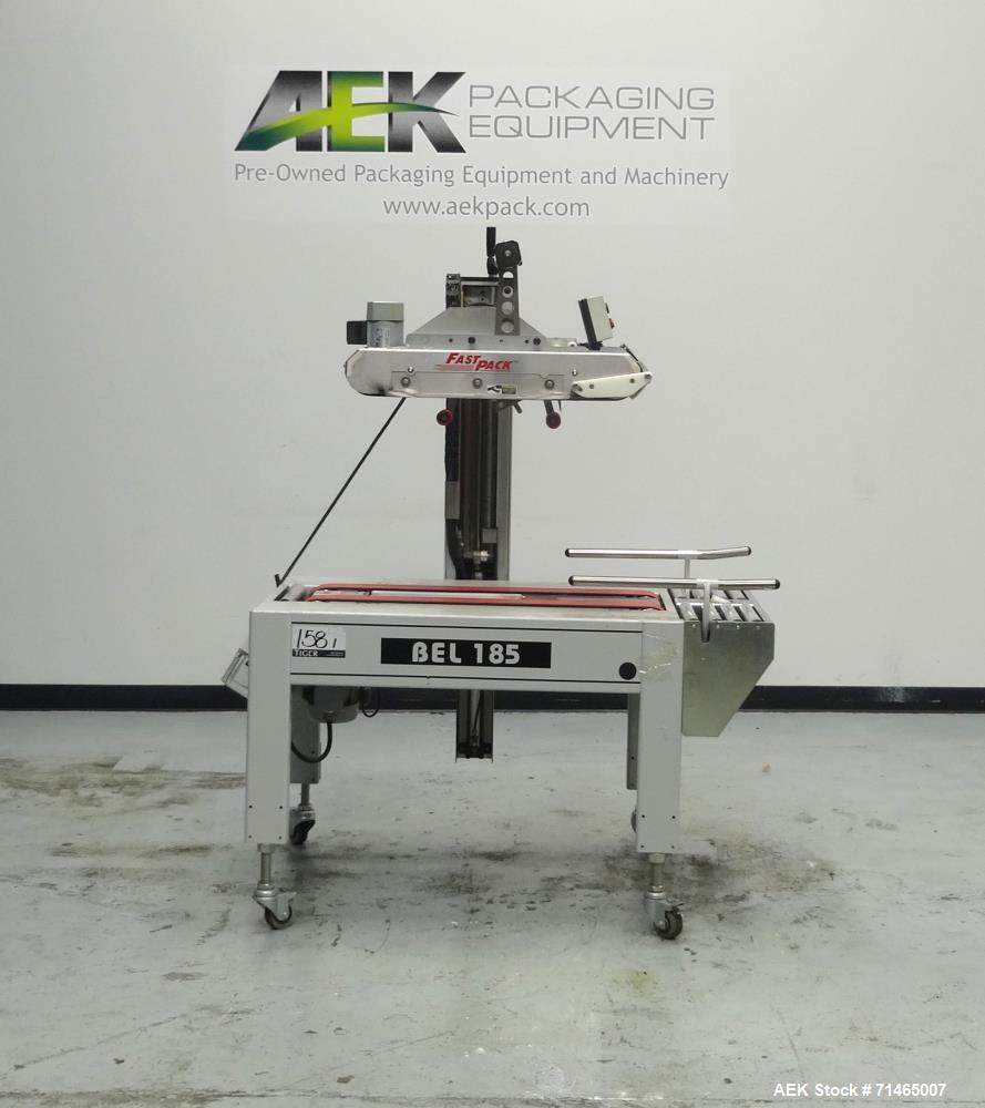 Used Belcor (Wexxar) Model 185 Automatic Top Case Tape Sealer