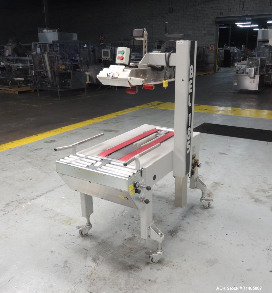 Used Belcor (Wexxar) Model 185 Automatic Top Case Tape Sealer