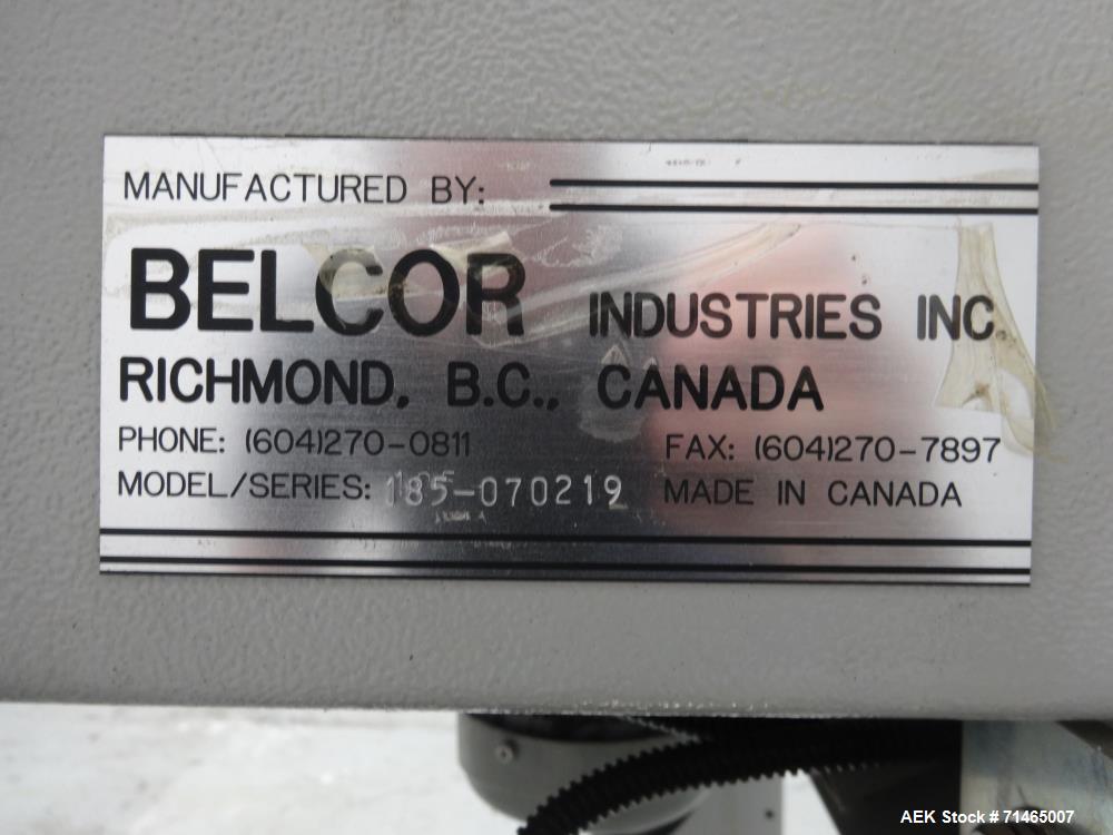 Used Belcor (Wexxar) Model 185 Automatic Top Case Tape Sealer