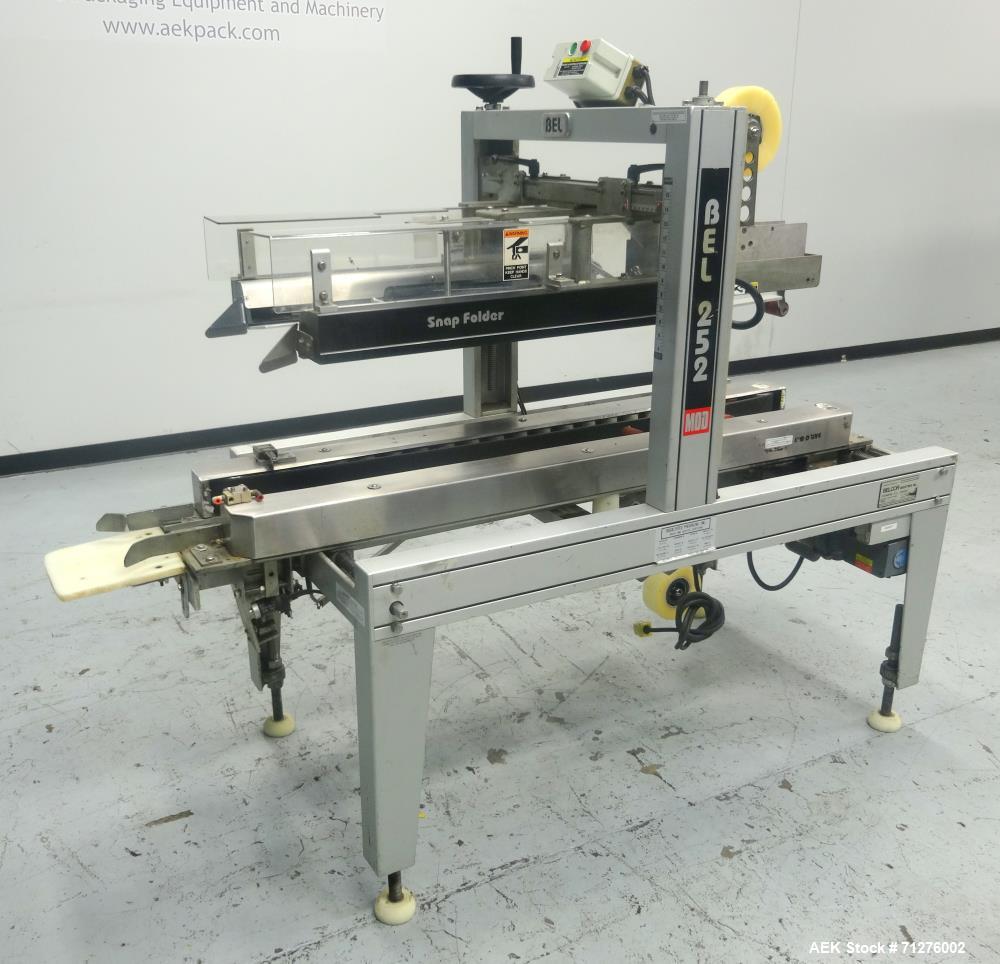 Used Belcor (Wexxar) Model 252 Top and Bottom Fully Automatic Case Taper
