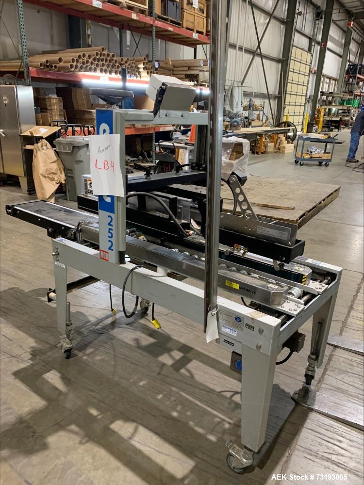 Used Wexxar Model BEL 252 Fully Automatic Case Taper - 2" Top & Bottom Dekka Tape Head