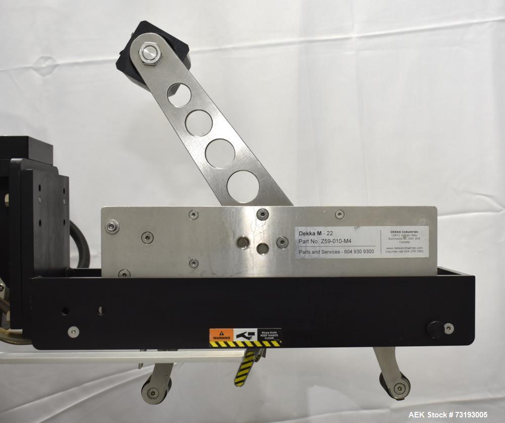 Used Wexxar Model BEL 252 Fully Automatic Case Taper - 2" Top & Bottom Dekka Tape Head