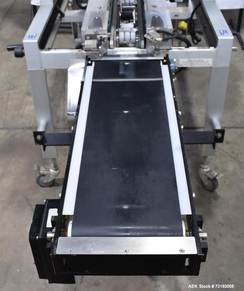 Used Wexxar Model BEL 252 Fully Automatic Case Taper - 2" Top & Bottom Dekka Tape Head