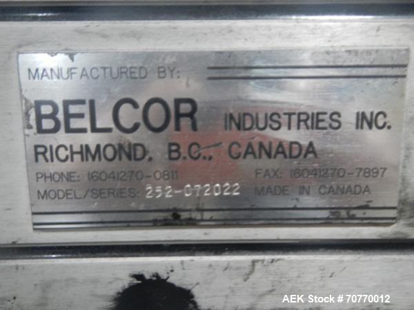 Used Belcor Model 252 Semi-Automatic Top case Taper