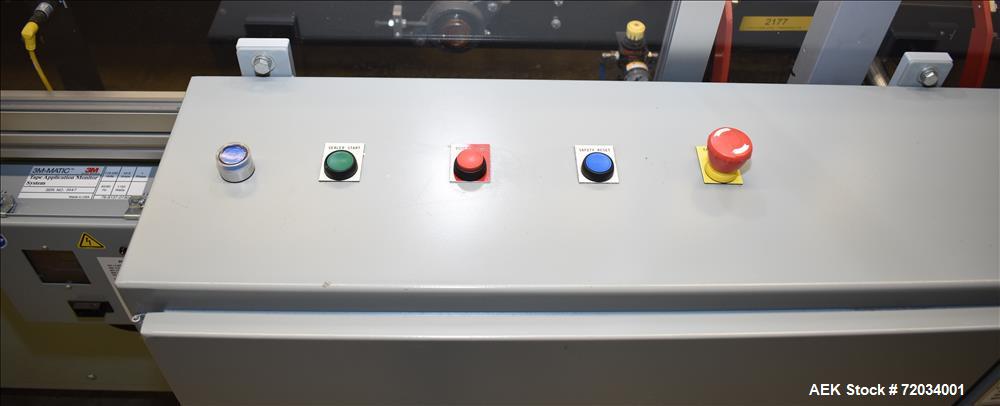 Used Combi Packaging Systems Model RS3 Heavy Duty Random Case Sealer