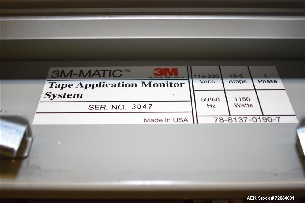 Used Combi Packaging Systems Model RS3 Heavy Duty Random Case Sealer