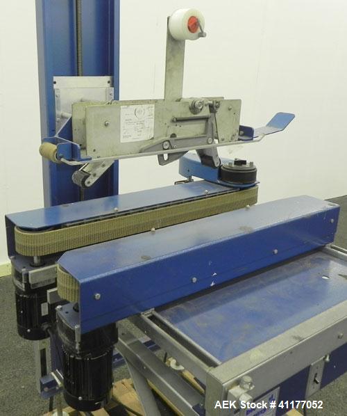 Used Durable Packaging Top Only Case Sealer, Model RM-32A. Case size range: length 4-3/4" to infinite, width 4-3/4" to 20", and height 3-1/4" to 20". Maximum case weight 90 lbs [40 kg]. Tape Applicat...