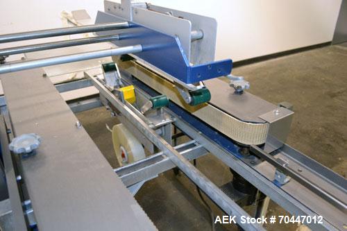 Used Durable Packaging Top & Bottom Case Sealer, Model RM-32S. Case size range: length 4-3/4" to infinite, width 4-3/4" to 20", and height 3-1/4" to 20". Maximum case weight 90 lbs [40 kg]. Tape Appl...