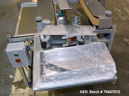 Used Durable Packaging Top & Bottom Case Sealer, Model RM-32S. Case size range: length 4-3/4" to infinite, width 4-3/4" to 20", and height 3-1/4" to 20". Maximum case weight 90 lbs [40 kg]. Tape Appl...