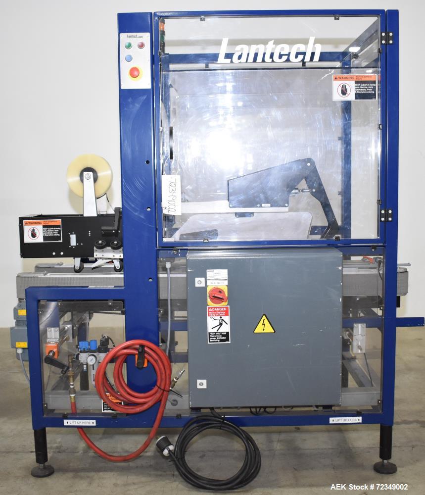Used Lantech CS1000 Automatic Top Only Case Sealer, Model CS-1000 Tap
