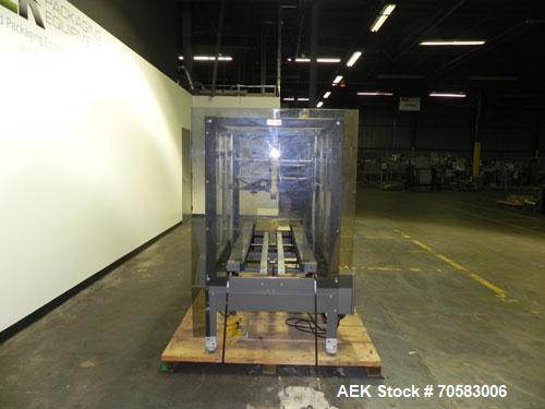 Used Little David (Loveshaw) Model LD-16SB Case Taper. Unit is capable of speeds up to 60 feet per minute. Is currently set up with top tape head only (has provisions for bottom tape head). Has a cas...