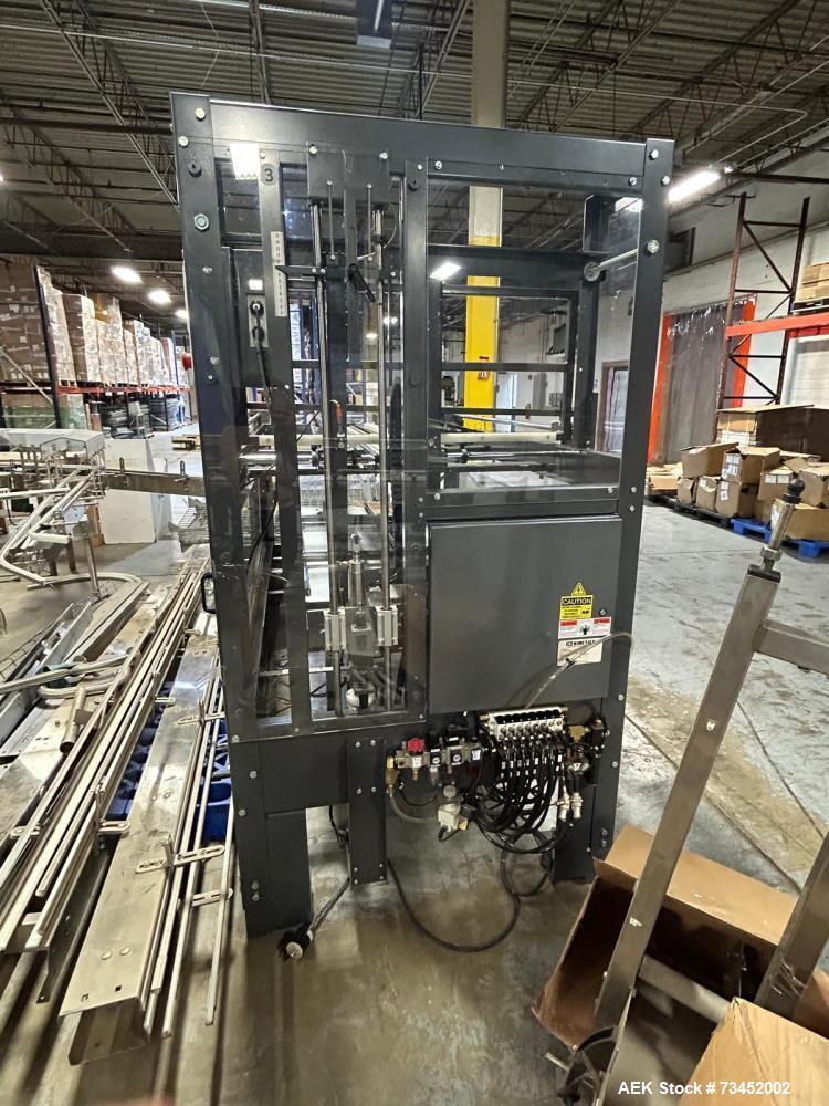 Used Loveshaw Little David LD16A Top-Only Case Sealer – 14 CPM, Auto Flap Closer, 115V