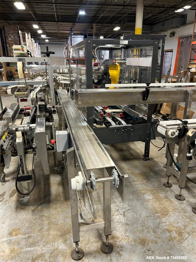 Used Loveshaw Little David LD16A Top-Only Case Sealer – 14 CPM, Auto Flap Closer, 115V