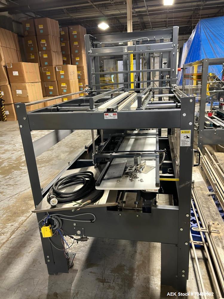 Used Loveshaw Little David LD16A Top-Only Case Sealer – 14 CPM, Auto Flap Closer, 115V