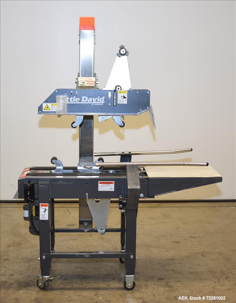 Used Little David (Loveshaw) Model  LD-7DM Top and Bottom Case Sealer/Taper.