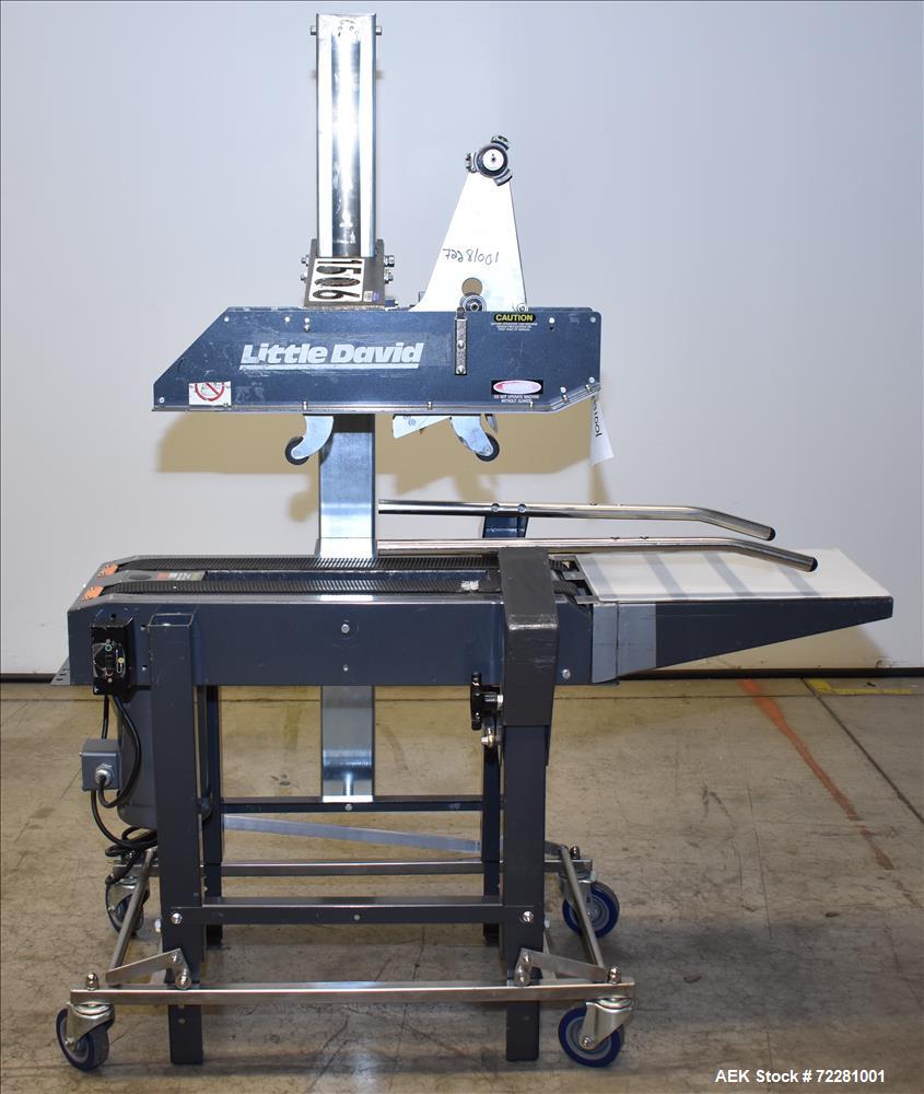 Used Little David (Loveshaw) Model  LD-7D Top and Bottom Case Sealer/Taper.