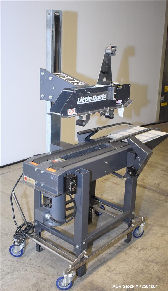 Used Little David (Loveshaw) Model  LD-7D Top and Bottom Case Sealer/Taper.