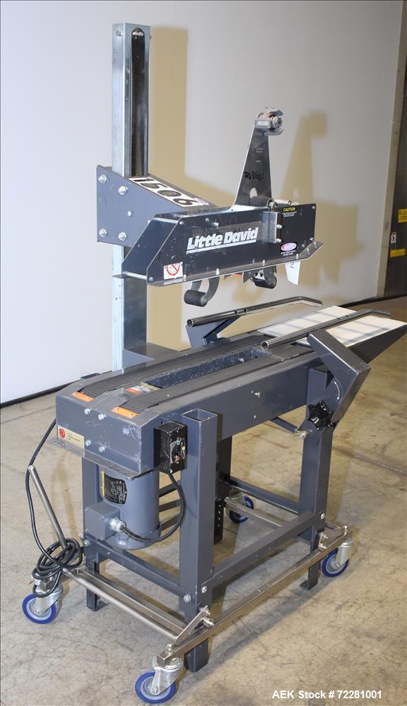 Used- Little David (Loveshaw) Model  LD-7D Top and Bottom Case Sealer/Taper.